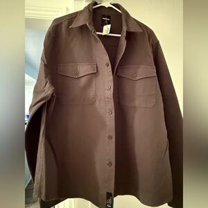 RSQ Gray Men's Casual Button Down Shirt